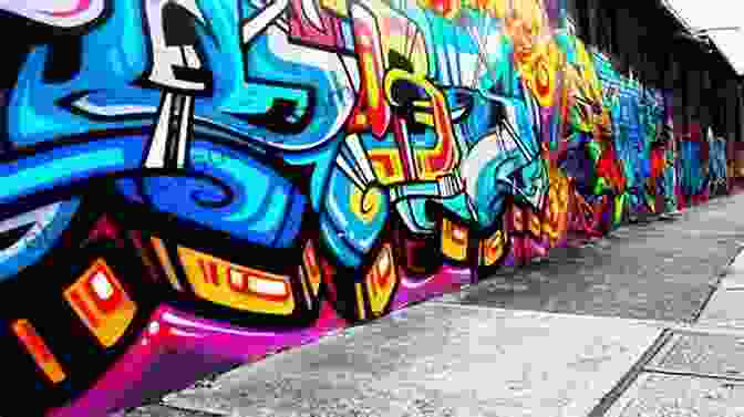 A Bold Graffiti Artwork On An Urban Wall, Its Vibrant Colors And Sharp Lines Conveying A Message Of Defiance And Rebellion. Art Against Orthodoxy: Letters On Liberty