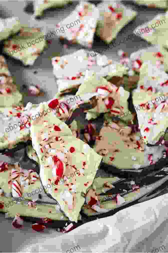 A Delectable Spread Of Holiday Sweets, Including Gingerbread Cookies, Peppermint Bark, And Chocolate Truffles Christmas Cookie Recipes : 206 Sweets For A Simply Magical Holiday