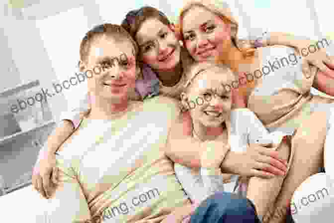 A Family Portrait, Smiling And Embracing, Surrounded By A Warm Glow Would You Like To Be A Family?