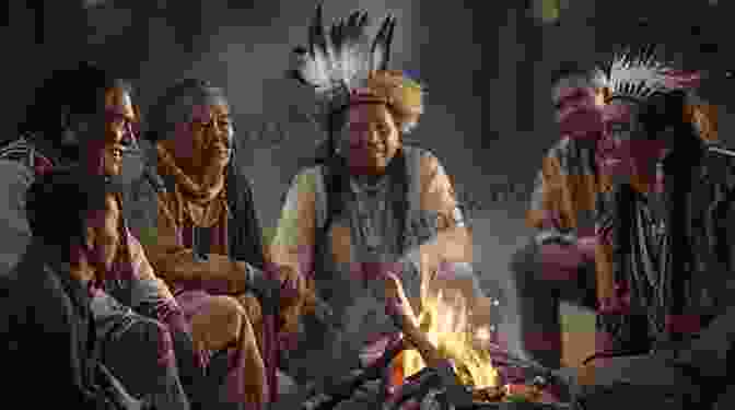 A Group Of Native Americans Gathered Around A Campfire, Sharing Stories And Songs, Their Faces Illuminated By The Flickering Flames Trail Of Tears For Kids: The Events Heroes And Villains Behind The Trail Of Tears (History For Kids)