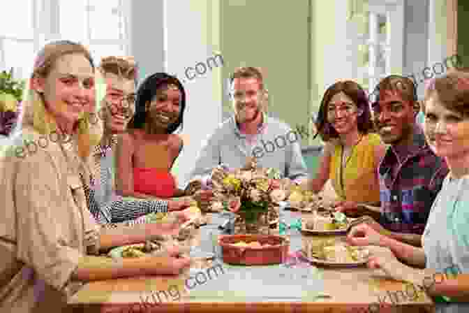 A Group Of People Standing Around A Table, Tasting Food Oh Gussie : Cooking And Visiting In Kimberly S Southern Kitchen