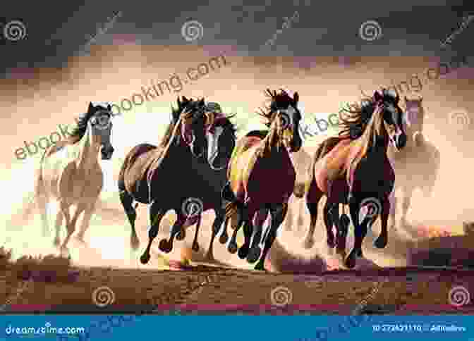 A Herd Of Mustangs Galloping Across A Vast Plain Wild At Heart: Mustangs And The Young People Fighting To Save Them