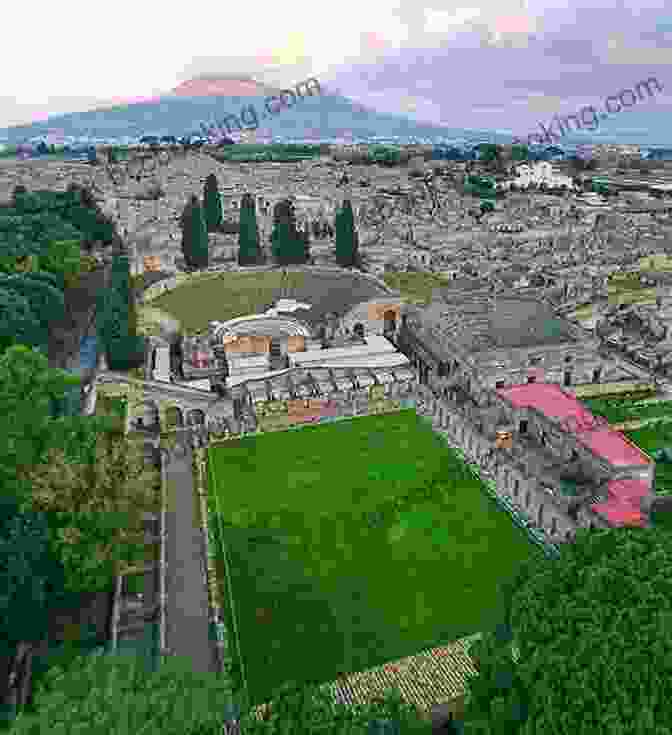 A Panoramic View Of The Ancient Roman City Of Pompeii, With Its Towering Ruins And Cobblestone Streets. The Story Of Pompeii (The Story Of 4)