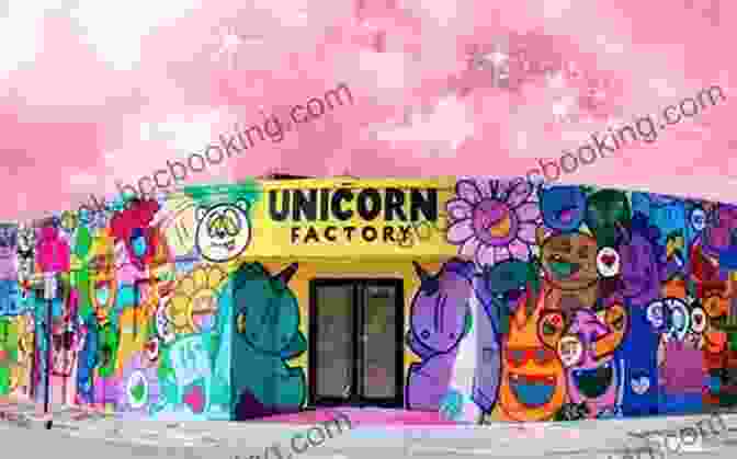 A Panoramic View Of The Transformed Unicorn City, With The Unicorn Factory As Its Centerpiece Stockholm: The Tale Of The Unicorn Factory (city Transformed 8)