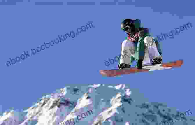 A Snowboarder Performing A Jump During A Competition Individual Sports Of The Winter Games (Gold Medal Games)