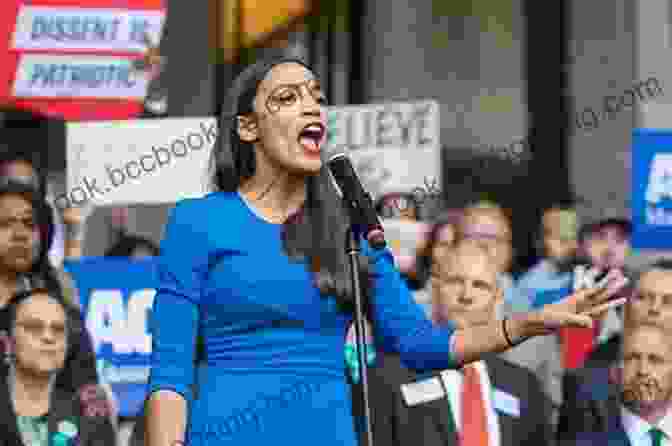 Alexandria Ocasio Cortez Speaking At A Rally AOC: The Fearless Rise And Powerful Resonance Of Alexandria Ocasio Cortez