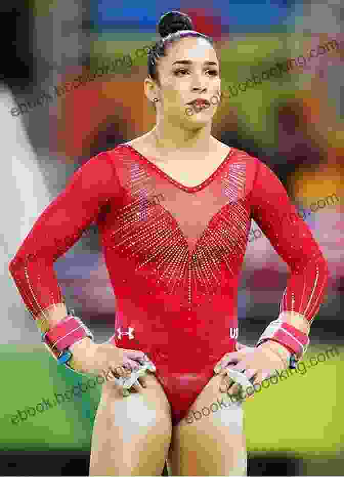 Aly Raisman Standing In A Gymnastics Pose, Wearing A Red Leotard And A Determined Expression. Aly Raisman: Athlete And Activist (Gateway Biographies)