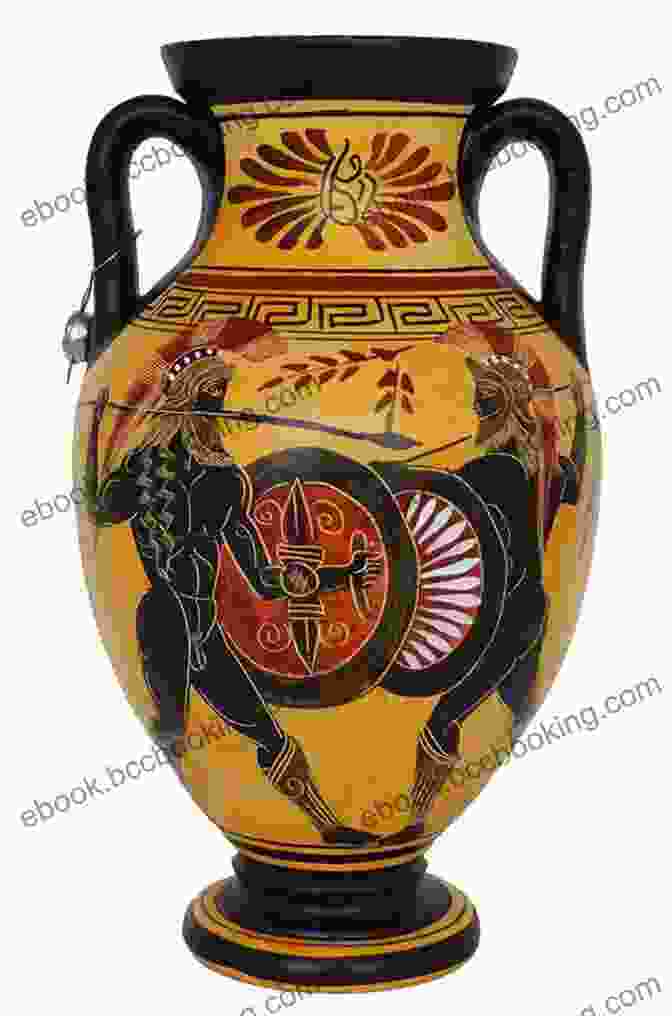 An Ancient Greek Vase Decorated With Scenes From Greek Mythology Pandora S Vase (Greek Myths)