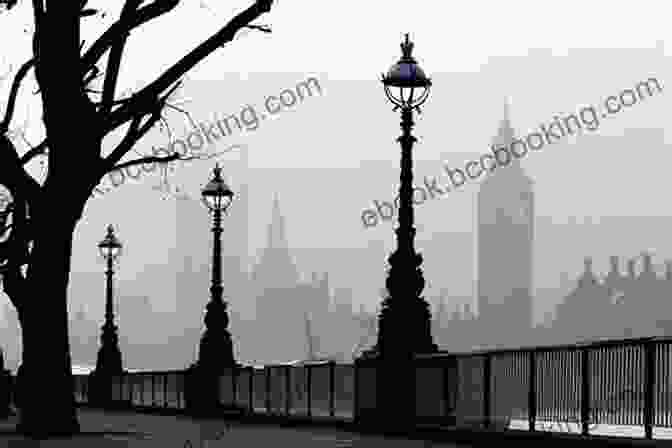 An Atmospheric Image Of A Foggy London Street, Evoking The Gothic Atmosphere Of The Novel. Walt Disney S Mickey Mouse Vol 12: The Mysterious Dr X: Volume 12