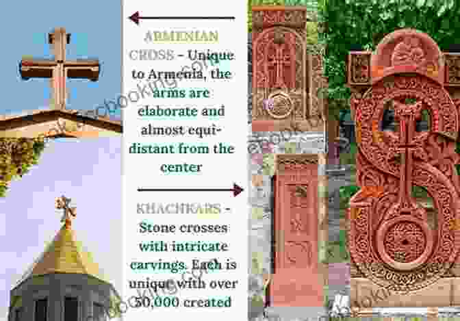 Armenian Cultural Symbols, Including The Armenian Flag, Cross, And Khachkar Learn To Read Armenian In 5 Days