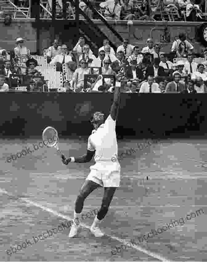 Arthur Ashe Serving During A Tennis Match Champion Citizen: Arthur Ashe Finding The Champion In You
