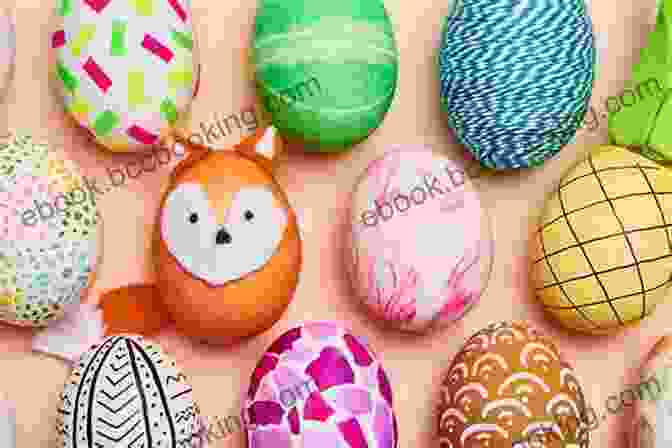 Assortment Of Decorated Easter Eggs With Various Designs I Can See Easter Eggs: High Contrast Baby 0 6 Months My First Easter Black And White Baby (I Can See For Newborns 3)