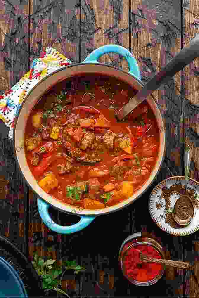 Authentic Hungarian Goulash, A Traditional And Flavorful Stew Country Jumper In Hungary