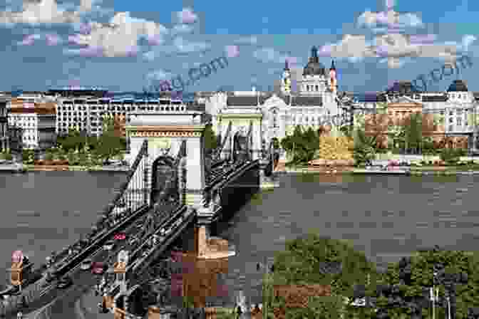 Budapest's Chain Bridge Spanning The Danube River Country Jumper In Hungary