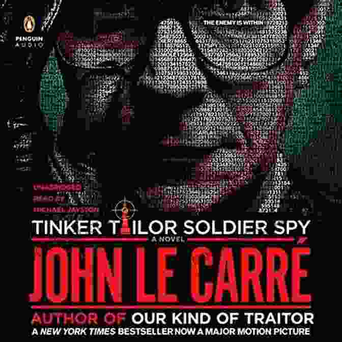 Captivating Cover Of Tinker Tailor Soldier Spy Featuring George Smiley Overlooking A Chessboard Tinker Tailor Soldier Spy: A George Smiley Novel (George Smiley Novels 5)