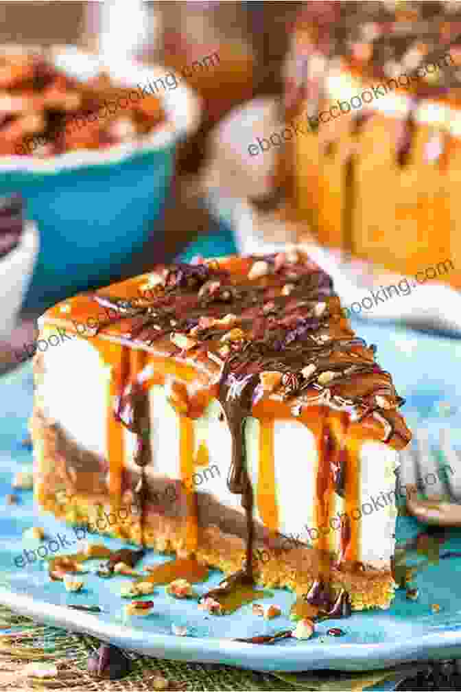 Chocolate Turtle Cheesecake With Caramel And Pecans Christmas Cheesecake Recipes : 317 Delicious Cheesecake Recipes From Around The World