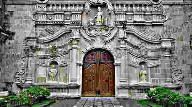 Close Up Of The Facade Of A Mission Church, Showing Its Intricate Carvings And Arched Windows Junipero Serra And The California Missions: A Family Guide