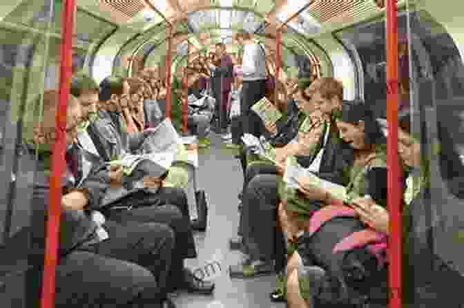 Commuters Sitting On A Busy London Train, Each With Their Own Thoughts And Stories. The London Train Tessa Hadley