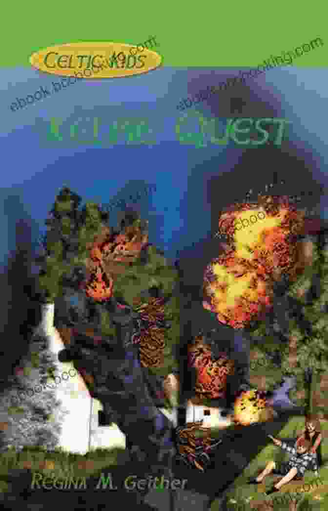 Cover Of 'Kelpie Quest Celtic Kids' Featuring Finn And His Friends Amidst A Magical Forest Kelpie Quest (Celtic Kids 1)