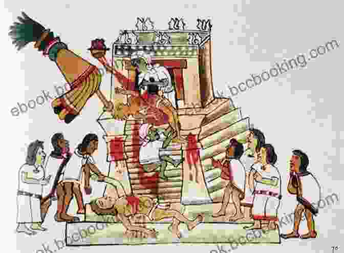 Depiction Of An Aztec Human Sacrifice, A Ritual Believed To Appease The Gods And Maintain Cosmic Balance Aztec: Discover This Children S Aztec Civilization History
