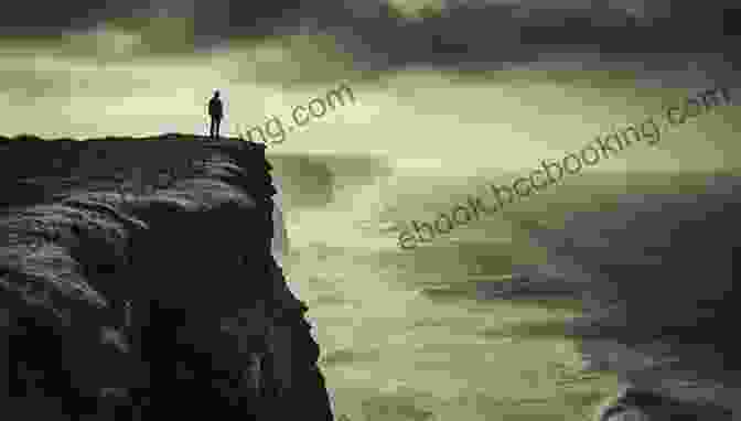 Derrick Daily Standing On A Cliff, Gazing Out At The Vast Ocean, With A Determined Expression Derrick S Daily Adventure