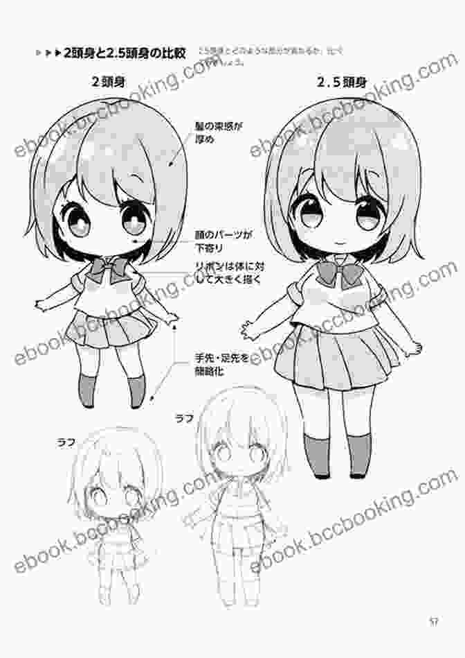 Drawing The Head And Body Of A Manga Chibi Girl Beginner S Guide To Drawing Manga Chibi Girls: Create Your Own Adorable Mini Characters (Over 1 000 Illustrations)