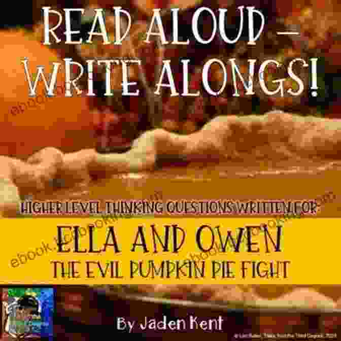 Ella And Owen Are Engaged In An Epic Pumpkin Pie Fight. Ella And Owen 4: The Evil Pumpkin Pie Fight