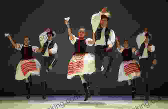 Energetic Hungarian Folk Dance Performance Country Jumper In Hungary