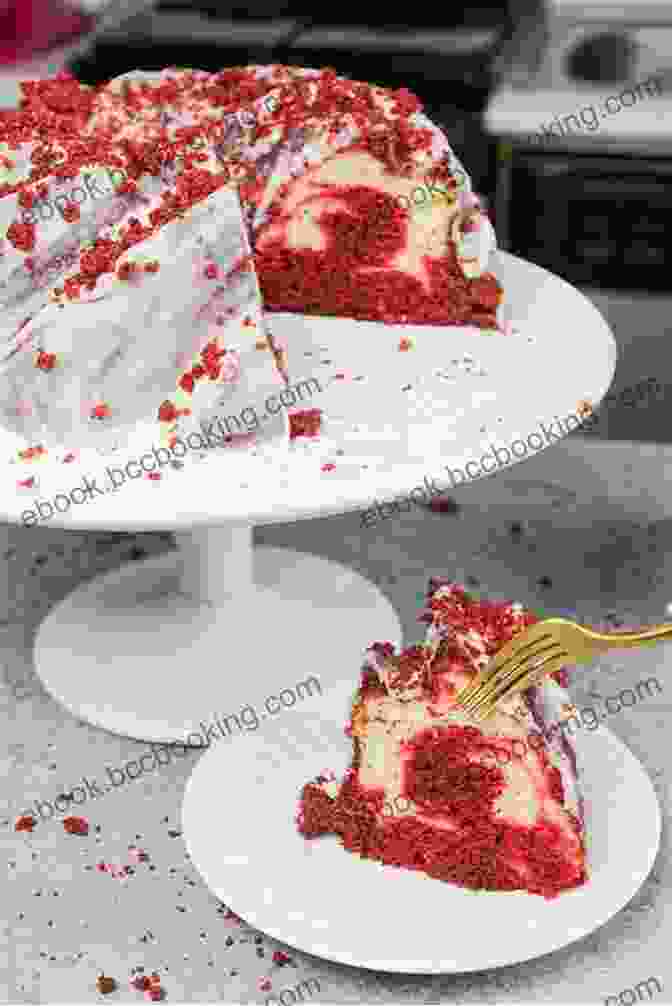 Eye Catching Red Velvet Swirl Sheet Cake With Cream Cheese Frosting Wicked Good Sheet Cakes : Quick And Easy Sheet Cake Recipes (Easy Baking Cookbook 2)