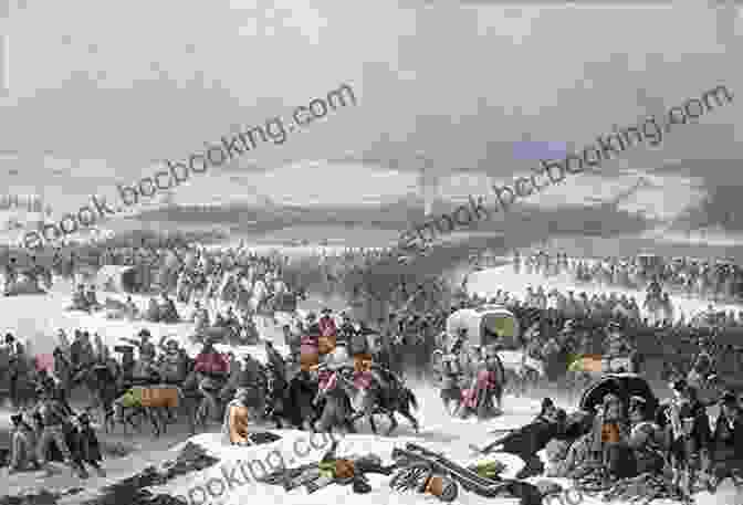 French Soldiers Desperately Attempting To Cross The Icy Berezina River During Their Retreat From Moscow Napoleon S Retreat From Moscow (Illustrated)