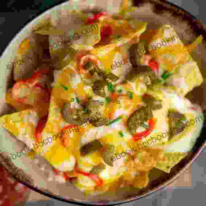 Golden Nachos Topped With Melted Cheese And Colorful Ingredients Tacolicious: Festive Recipes For Tacos Snacks Cocktails And More A Cookbook