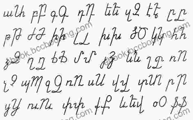 Handwritten Armenian Text Learn To Read Armenian In 5 Days