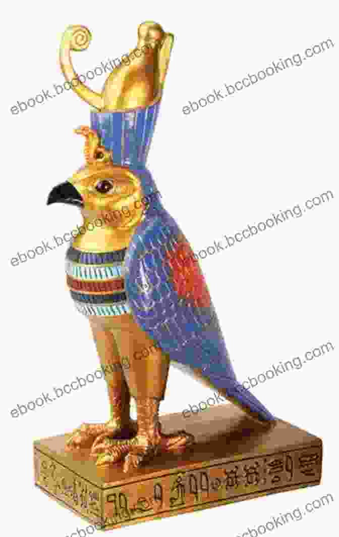 Horus, The Egyptian God Of War And Protection, Depicted As A Falcon Headed Man Gods And Goddessess Of Ancient Egypt: Major Deities Of Egyptian Mythology