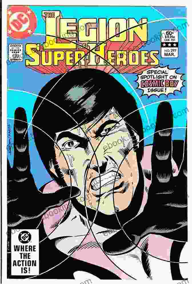 Humorous Cover Of Legion Of Super Heroes #297 Featuring Booster Gold And Skeets Legion Of Super Heroes (1980 1985) #260 (Legion Of Super Heroes (1980 1989))