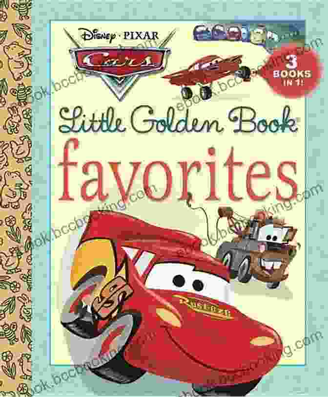 Image From Cars: Disney Pixar Cars Little Golden Book Highlighting The Strong Friendship Between Lightning McQueen And Mater Cars (Disney/Pixar Cars) (Little Golden Book)