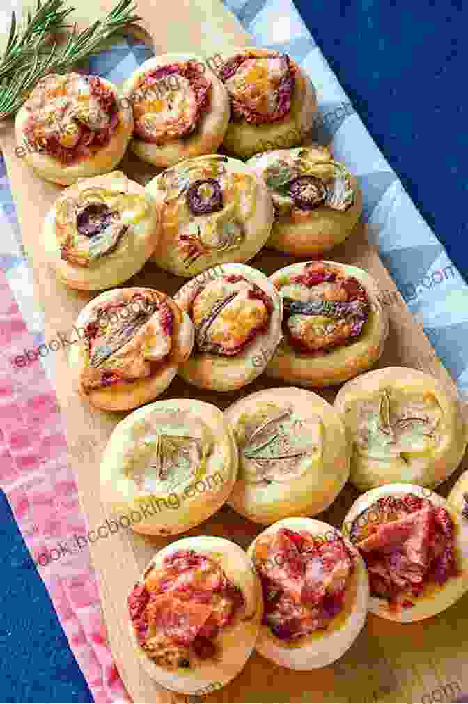 Image Of Bite Sized Mini Pizzas With Different Toppings A Little Cook For A Little Girl