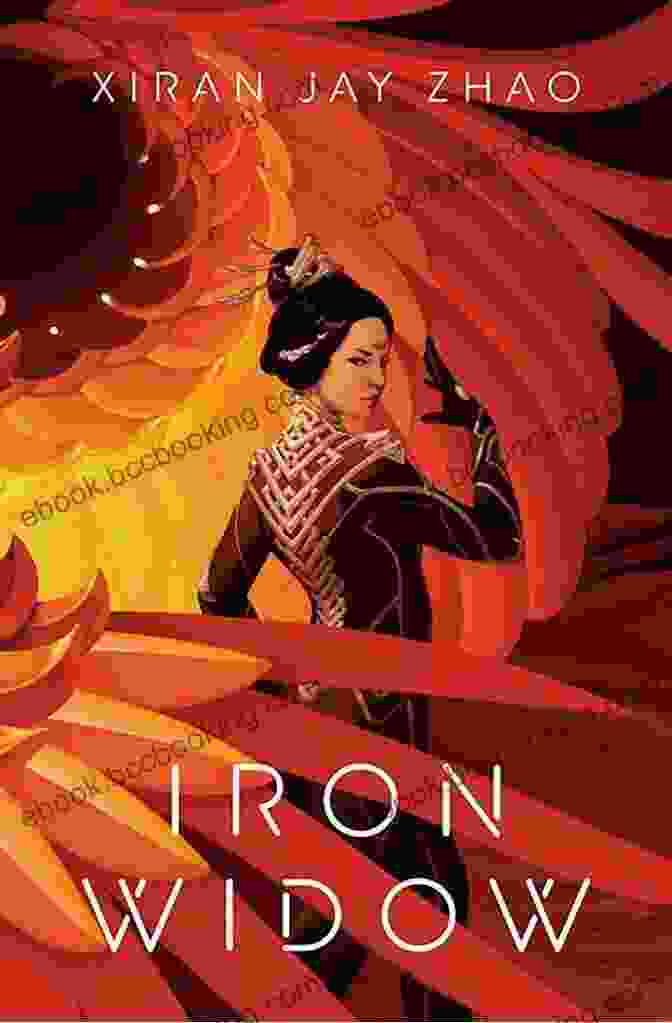 Iron Widow Book Cover With A Chinese Woman In A Red Mech Suit Holding A Sword Iron Widow Xiran Jay Zhao