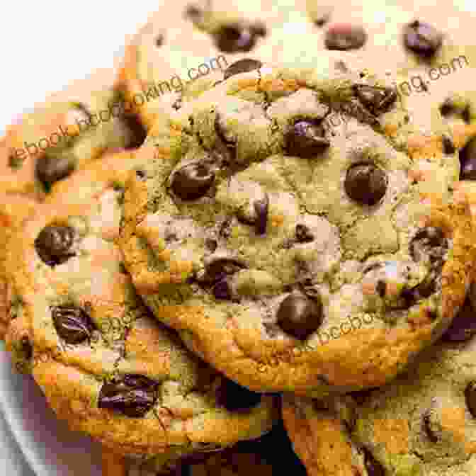 Irresistible Image Of Freshly Baked Chocolate Chip Cookies A Little Cook For A Little Girl
