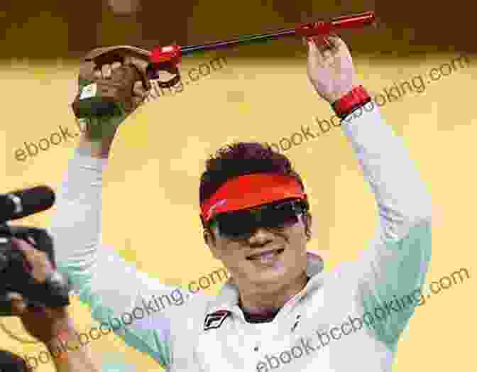 Jin Jong Oh Winning A Gold Medal In Shooting Individual Sports Of The Summer Games (Gold Medal Games)