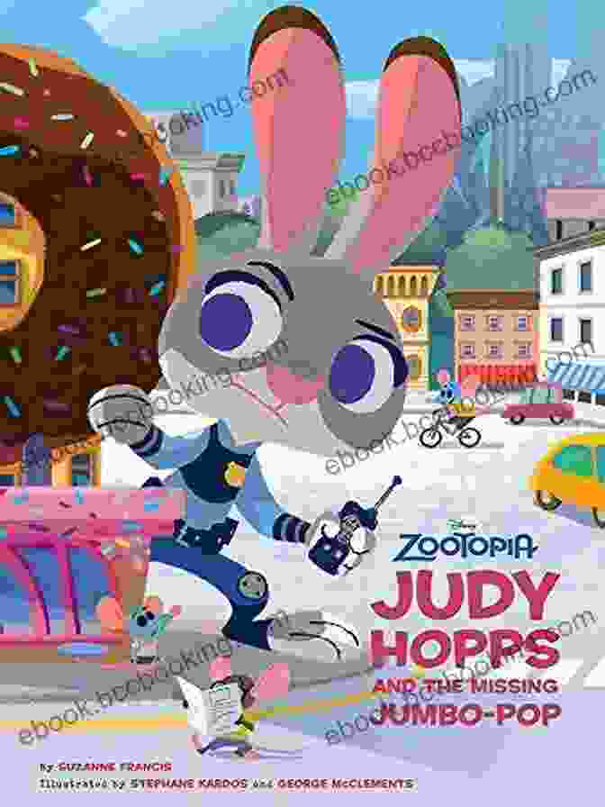 Judy Hopps And The Missing Jumbo Pop Disney Picture EBook Cover Zootopia: Judy Hopps And The Missing Jumbo Pop (Disney Picture (ebook))
