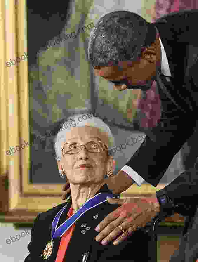 Katherine Johnson Receiving A Medal Of Honor Women In Science And Technology: Katherine Johnson The Story Of A NASA Mathematician Grades 1 3 Interactive With Illustrations Vocabulary Extension Activities (24 Pgs)