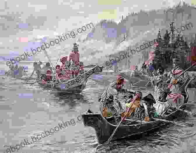 Lewis And Clark Standing In Front Of A River, Surrounded By Their Expedition Members Lewis And Clark: Explorers (Our People)