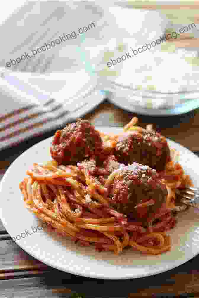 Mouthwatering Image Of Homemade Spaghetti And Meatballs A Little Cook For A Little Girl