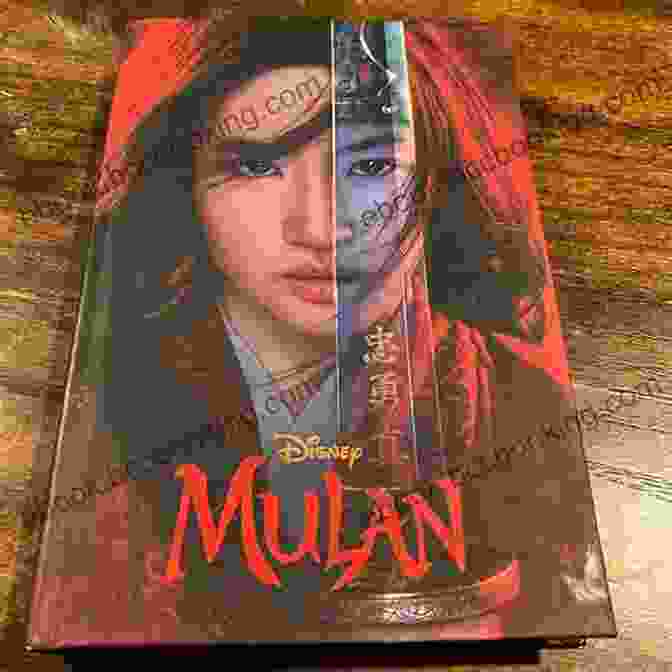 Mulan Live Action Novelization Book Cover, Featuring Mulan In Her Iconic Warrior Pose, Against A Backdrop Of Vibrant Colors And Chinese Motifs Mulan Live Action Novelization