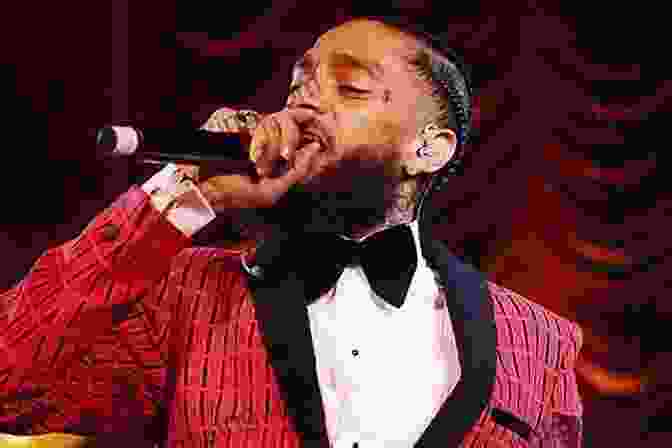 Nipsey Hussle Performing On Stage The Marathon Don T Stop: The Life And Times Of Nipsey Hussle