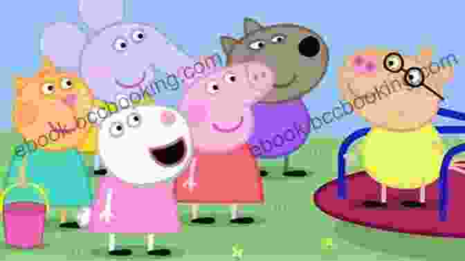 Peppa And Her Friends Enjoying A Delicious Pizza Party Peppa S Pizza Party (Peppa Pig)