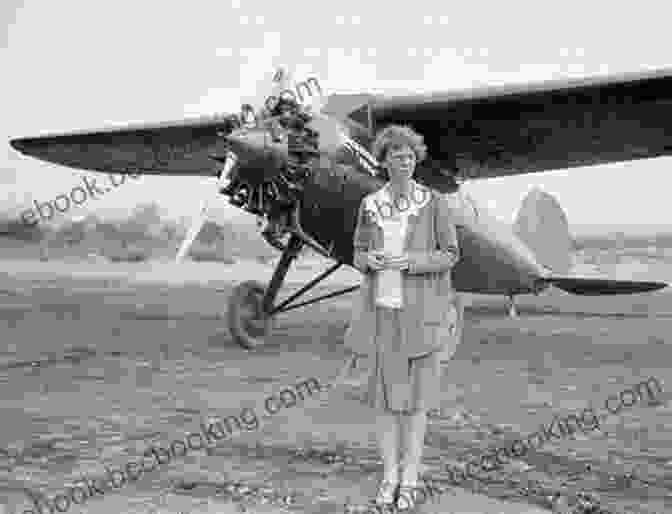 Photo Of Amelia Earhart In Her Plane Trail Blazers (Women In History)