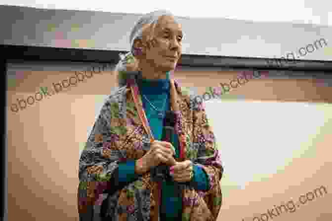 Photo Of Jane Goodall Speaking At A Conservation Event Jane Goodall (My Early Library: My Itty Bitty Bio)