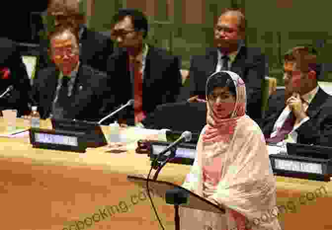 Photo Of Malala Yousafzai Giving A Speech Trail Blazers (Women In History)