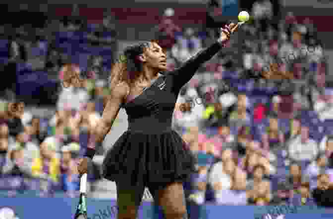 Serena Williams Hitting A Tennis Serve A Life Story: Serena Williams